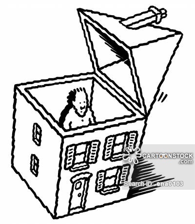 400x458 House Roof Cartoons And Comics