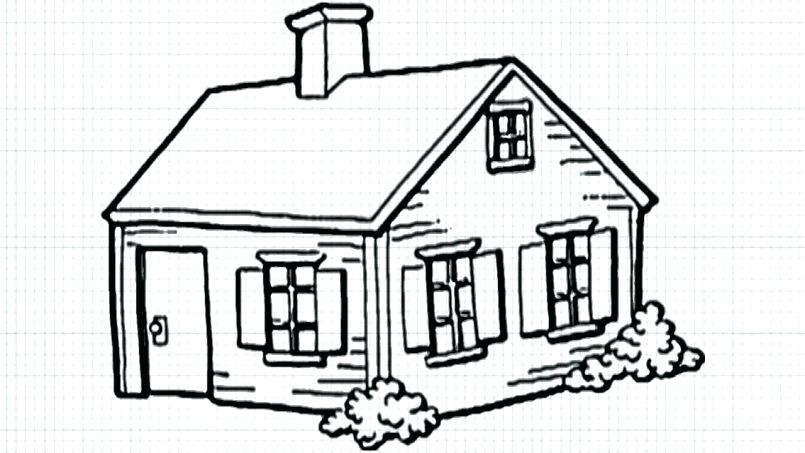 805x453 Easy House Drawings Cool Easy House Drawings