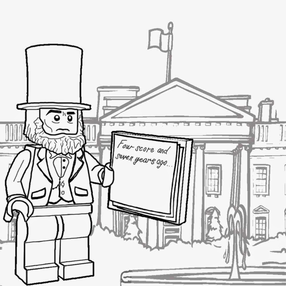 1000x1000 White House Drawing Coloring Page Inside Diaet Me Best