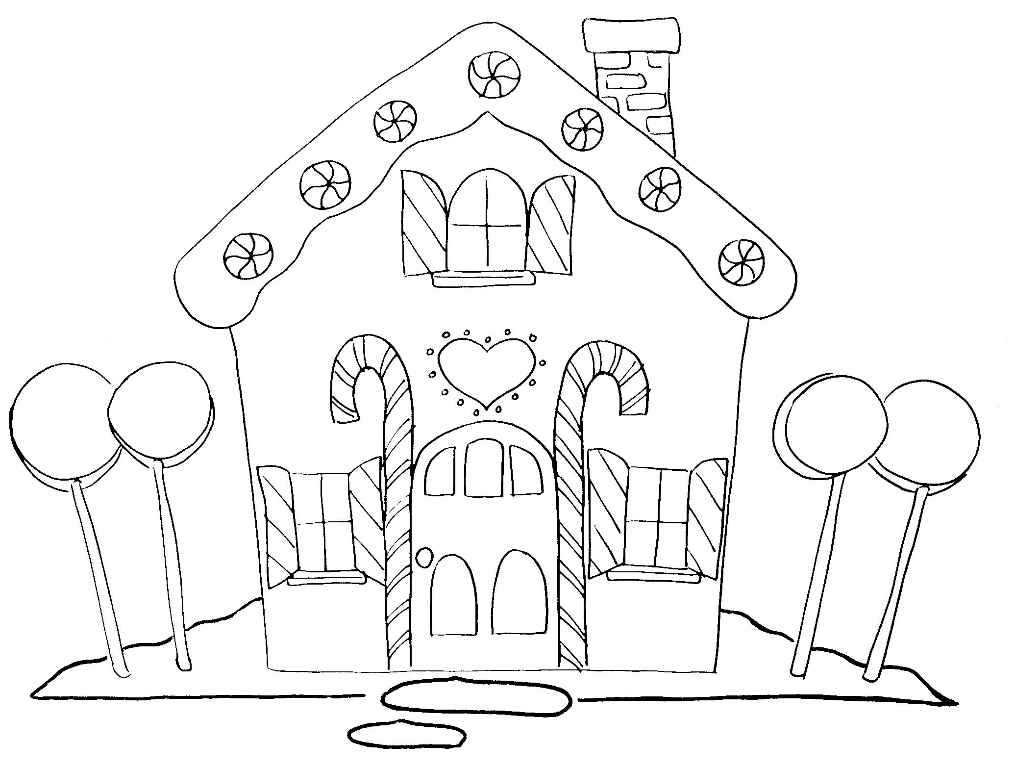 2071x1566 Free Printable Coloring Pictures Of Houses To Color 36 On Line