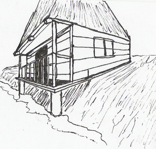 510x485 Beach House Drawings Christmas Ideas,