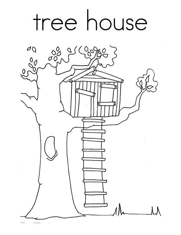 600x776 Tree House Clipart An Eassy Drawing