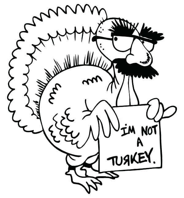 600x646 Coloring Book Turkey Happy Thanksgiving Turkey Page Coloring Book
