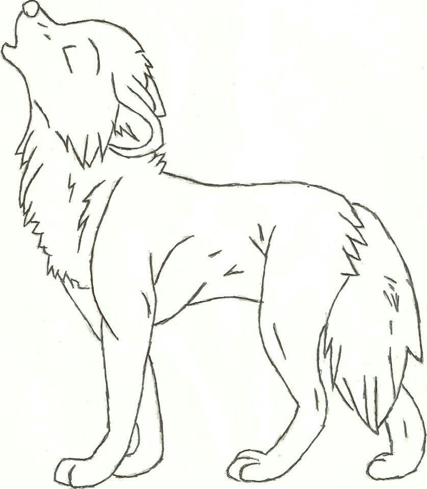 838x960 Drawing Wolf Cartoon Drawing Easy As Well As Wolf Drawing