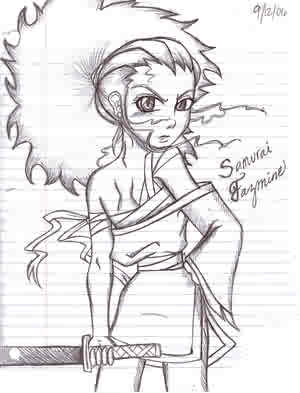 300x393 Samurai Jazmine By The Boondocks Crew