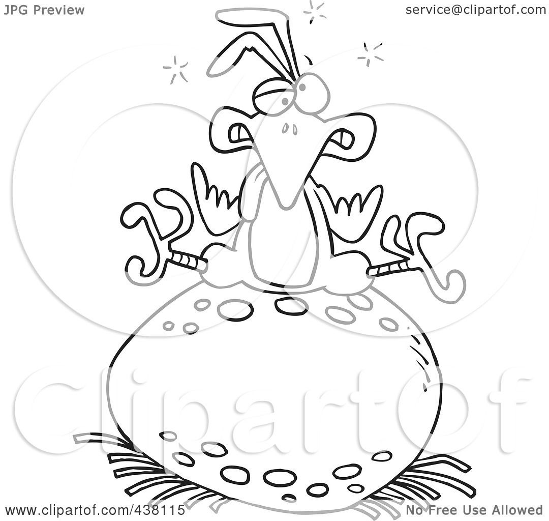1080x1024 Royalty Free (Rf) Clip Art Illustration Of A Cartoon Black