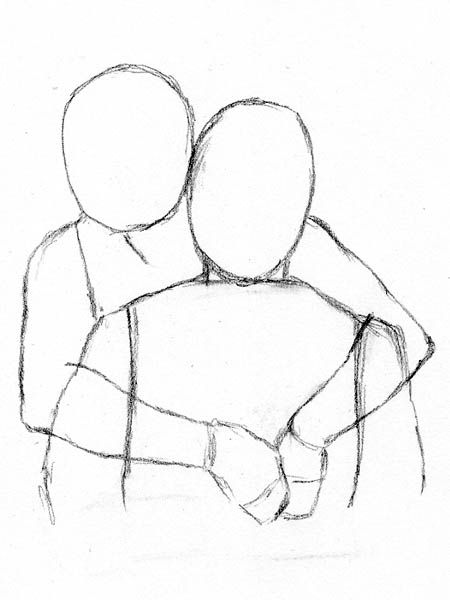450x600 Photos Couple Hugging Drawing,
