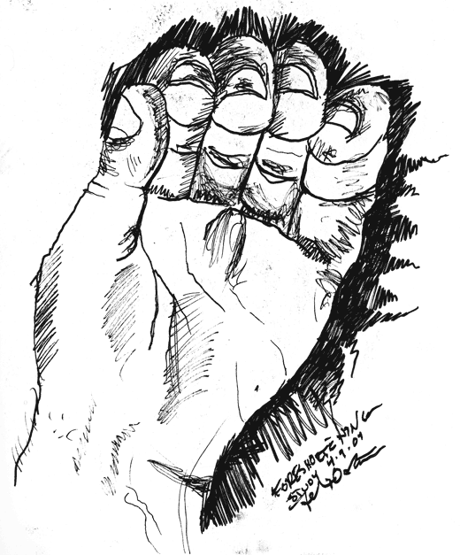 520x627 Early Hula Sketches + Hands To New Waves