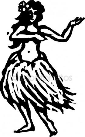 280x450 Hula Girl Stock Vectors, Royalty Free Hula Girl Illustrations
