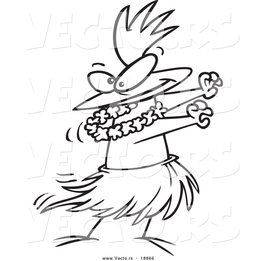 1024x1044 Wonderful Hula Girl Coloring Page Design