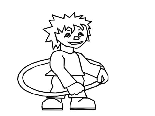640x480 Hula Hoop Coloring Pages