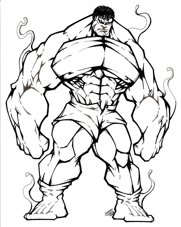 600x754 Hulk 2009 Inks By Icgreen