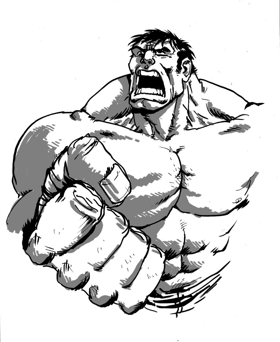 900x1101 Hulk By Toze Barnabe