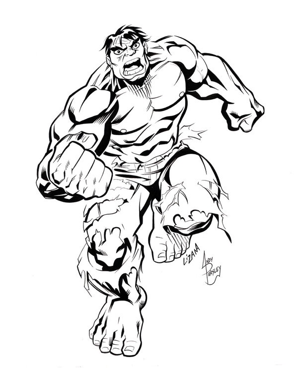 Hulk Cartoon Drawing at GetDrawings | Free download