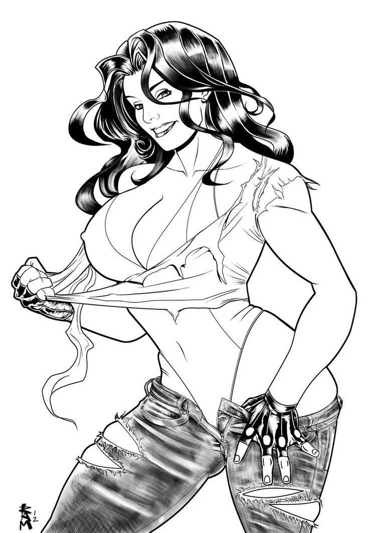 752x1063 She Hulk By Ramartwork