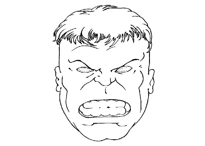 700x500 Incredible Hulk Coloring Pages Printable