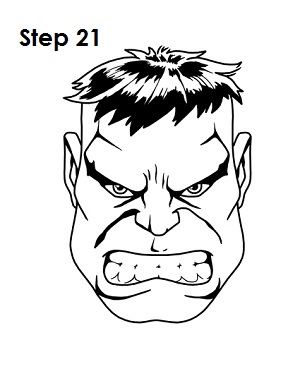 300x388 How To Draw Hulk