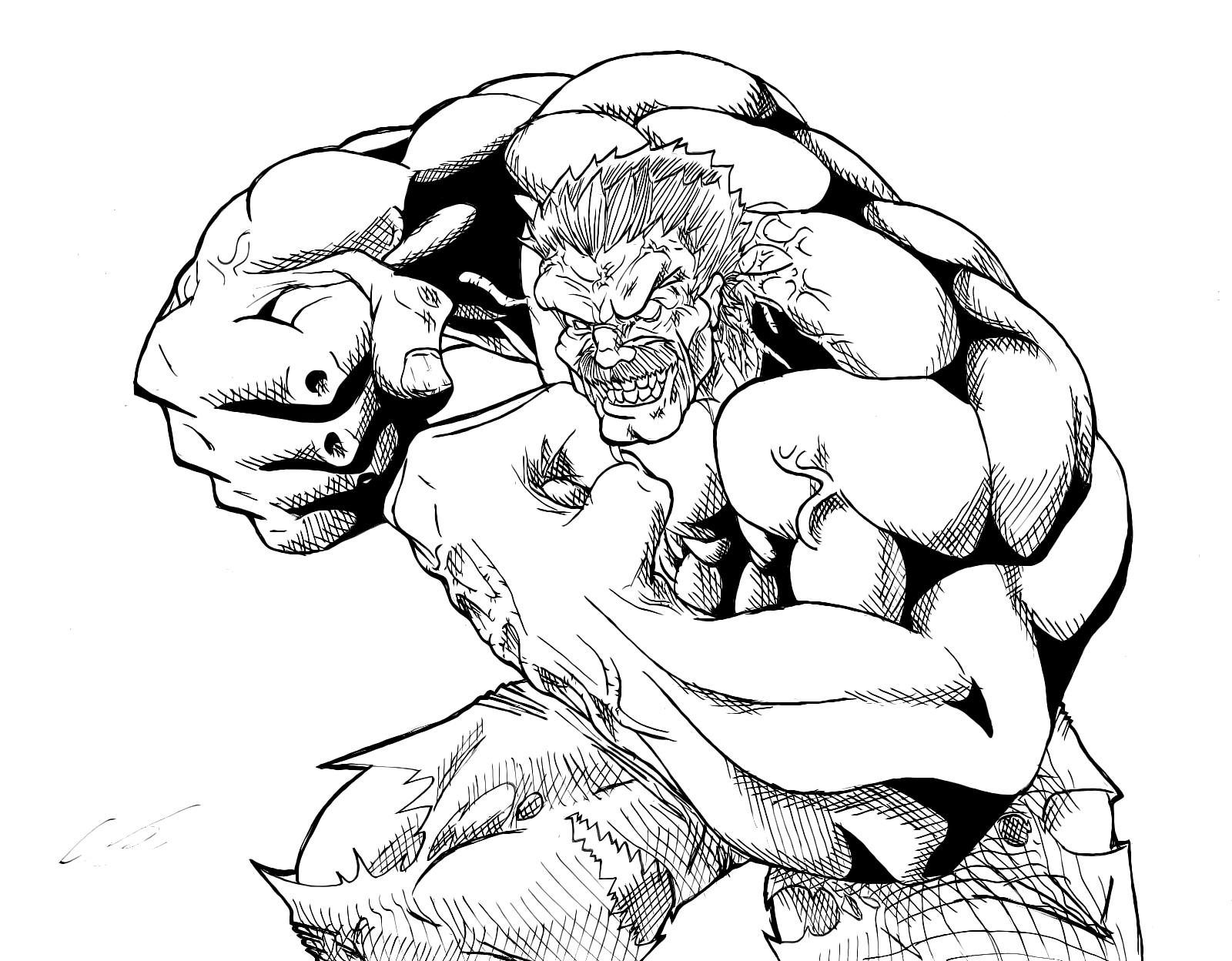 1600x1248 The Real Red Hulk By Sirvego On Newgrounds