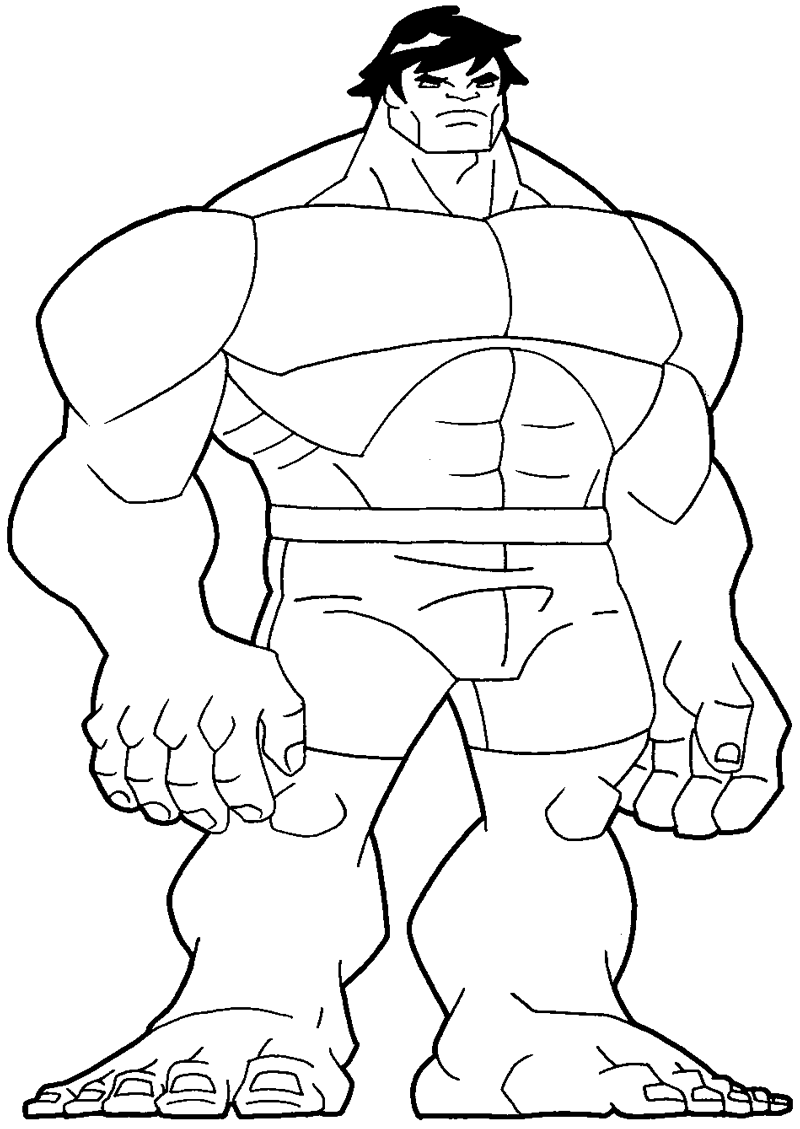 800x1129 How To Draw Retro Hulk From Marvel Comics With Easy Step By Step