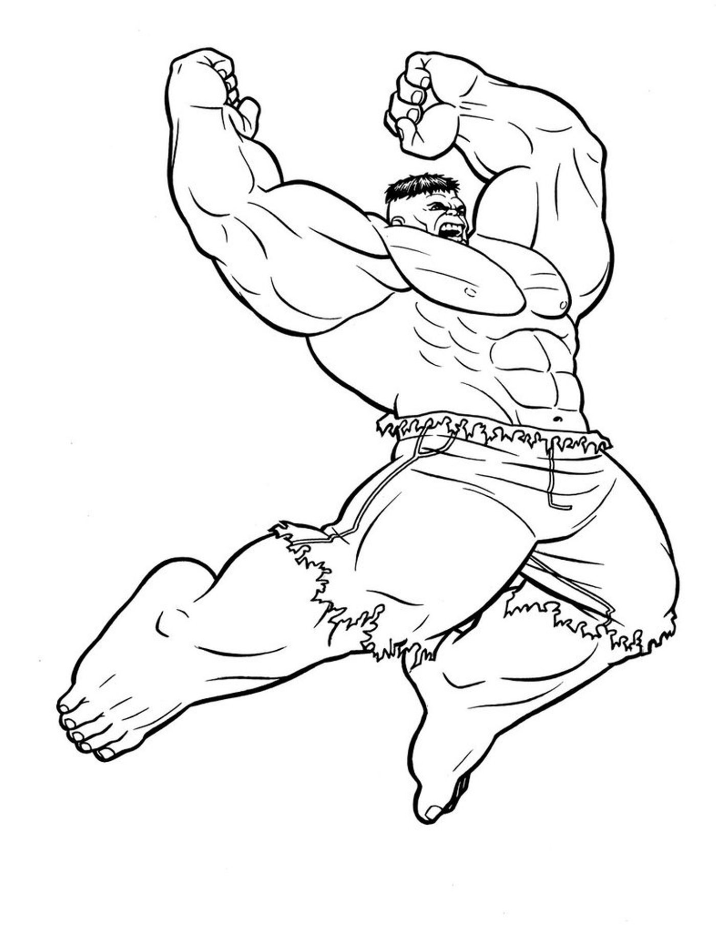 Hulk Smash Drawing at GetDrawings | Free download