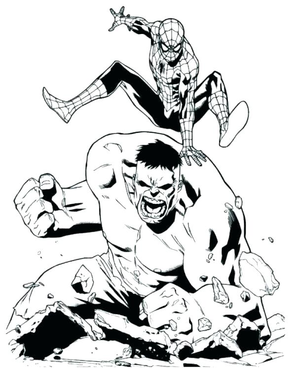 600x747 Unique Hulk Coloring Pages And Photo Red Hulk Coloring Pages