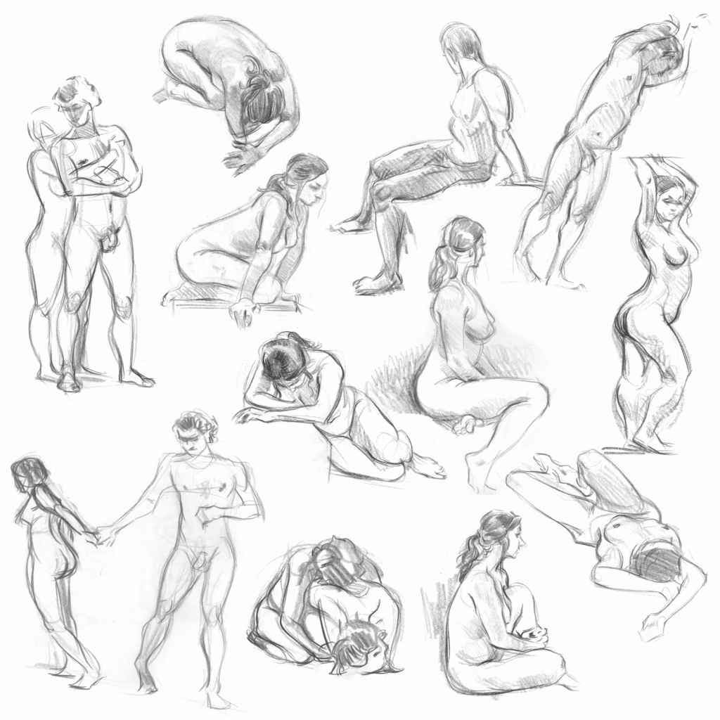 1024x1024 Human Anatomy Sketches Sketching Human Anatomy Images