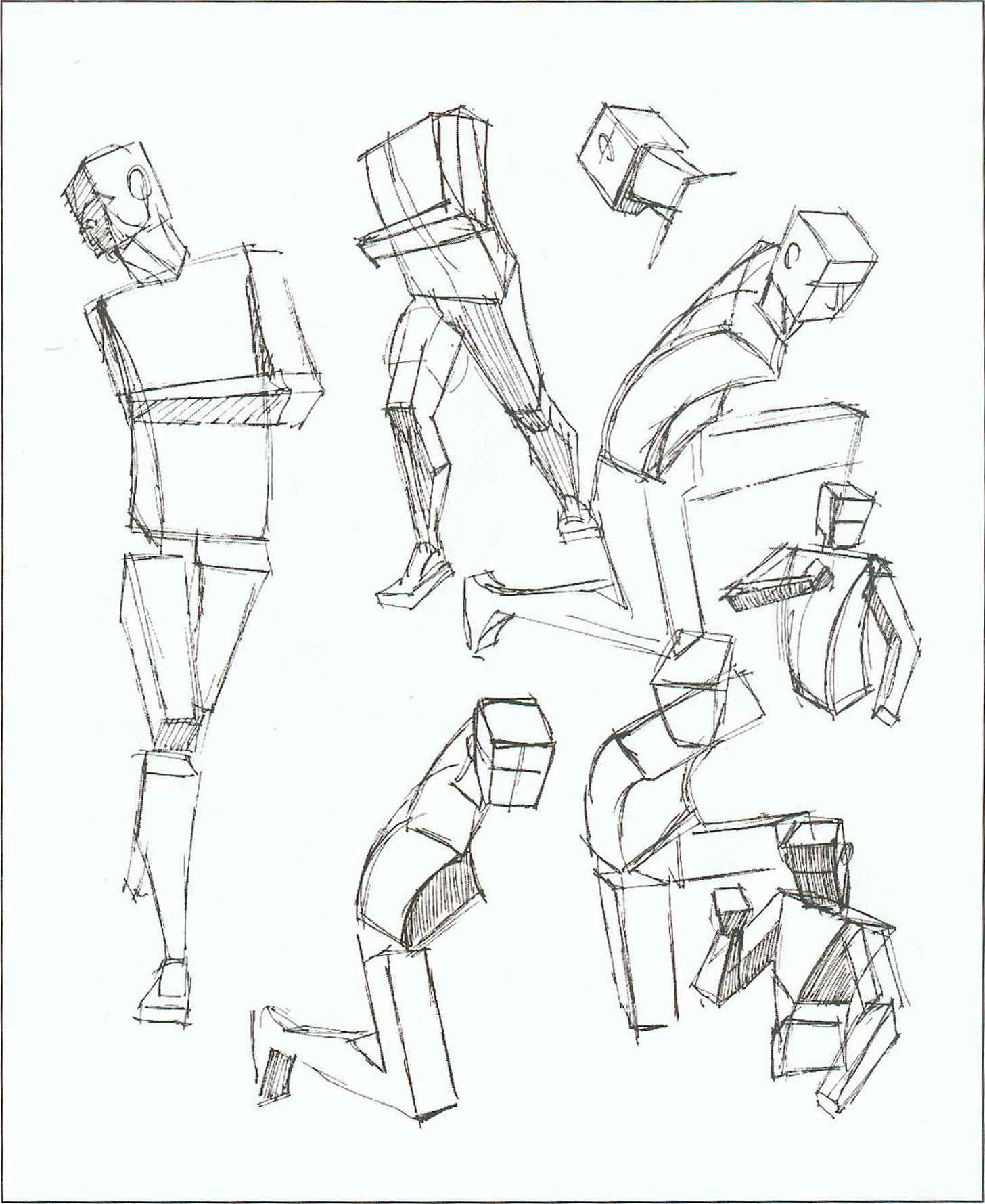 1456x1779 Today's Drawing Class 101 Drawing Body Parts Angles Human