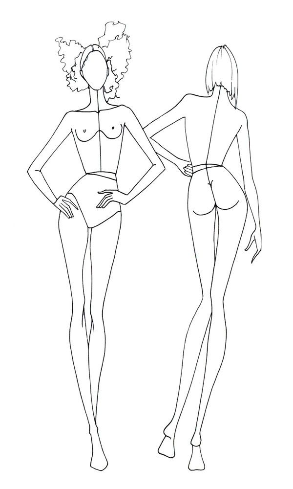 600x1000 The Best Fashion Illustration Template Ideas