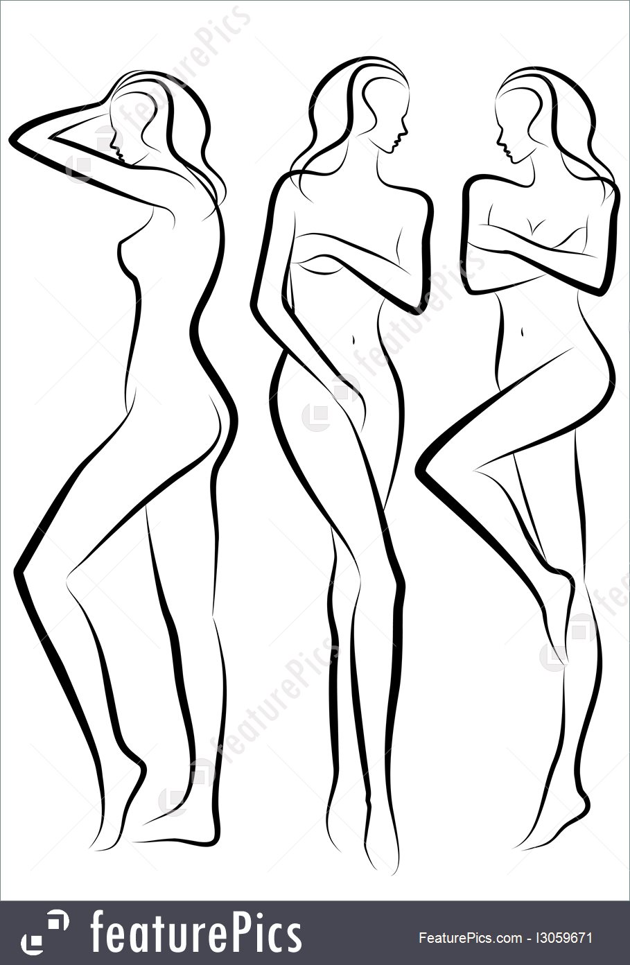 909x1392 Body Outlines