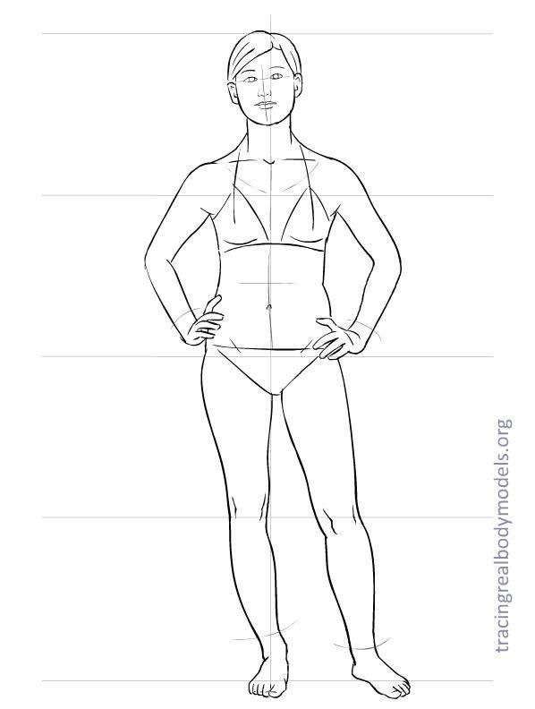 598x792 Realmodels Templates 0026 Drawing Template