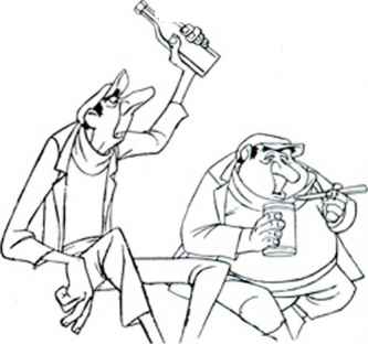 333x312 Disney Animation Pencil Sketches