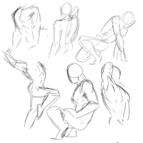 500x500 Human Body Sketches Tumblr