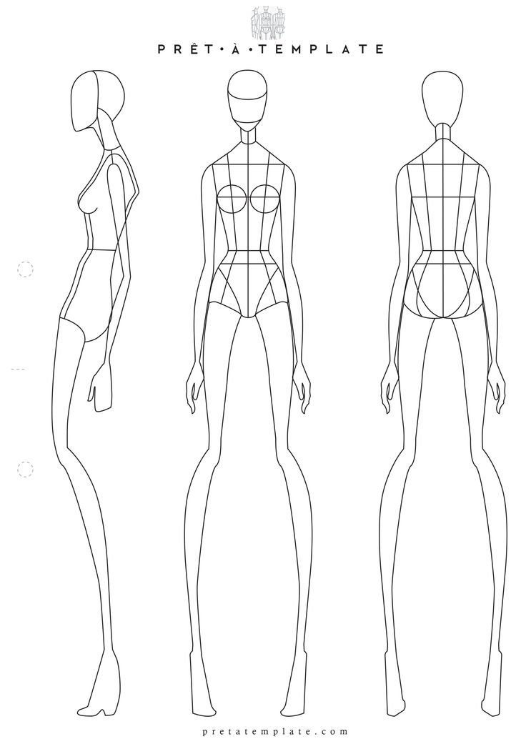 736x1041 Drawn Men Woman's Body
