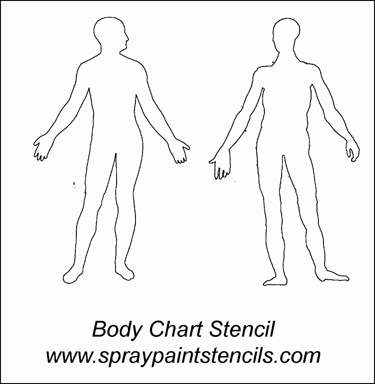 1211x1240 Blank Human Body Template Cheapweddingdecorationsideas.co