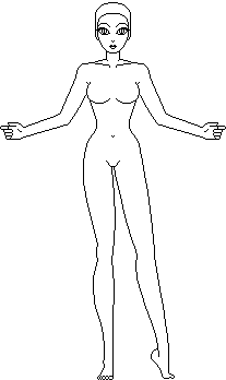 207x348 Kiss Doll Templates