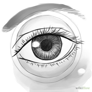 Human Eye Drawing