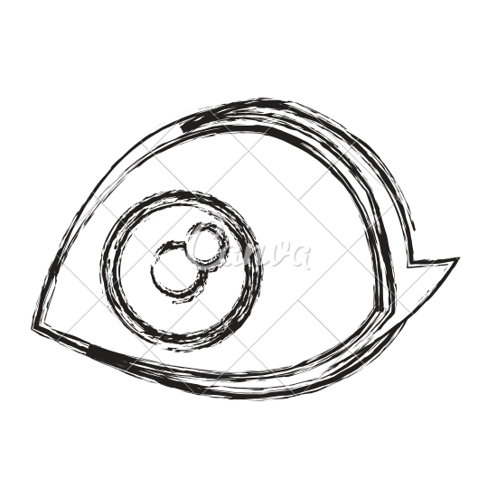 550x550 Cartoon Human Eye