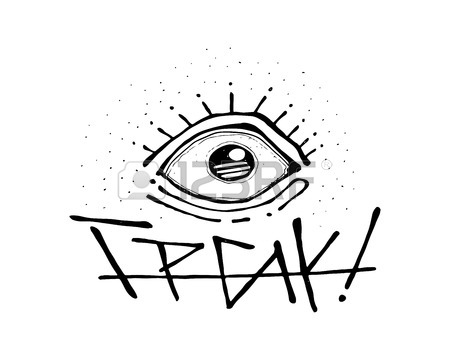 450x360 Hand Drawn Vector Illustration Or Drawing Of A Human Eyes Pattern