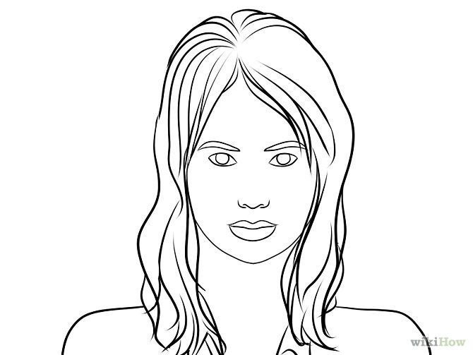 670x503 Photos Easy Human Face Drawing,