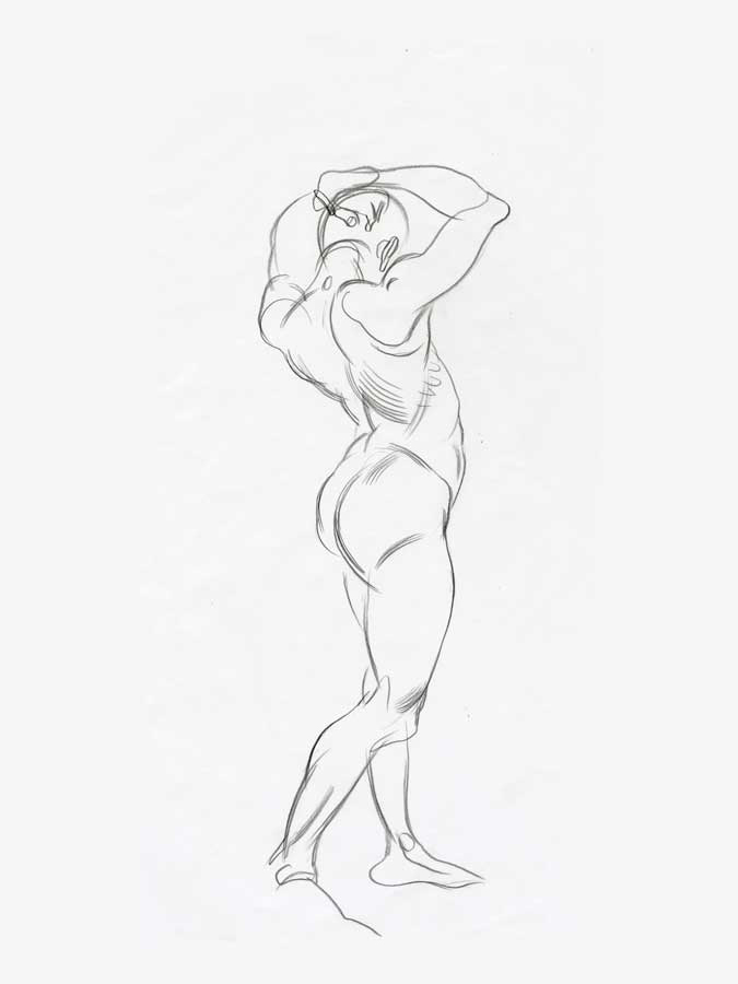 675x900 The High Focus Drawing Blog Jeffrey Smith Figure Drawing 2002