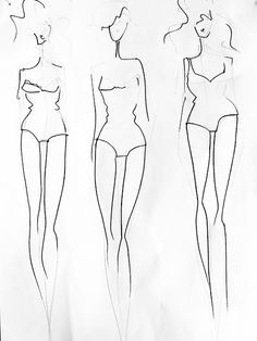 236x314 Fashion Illustration Bodies Women