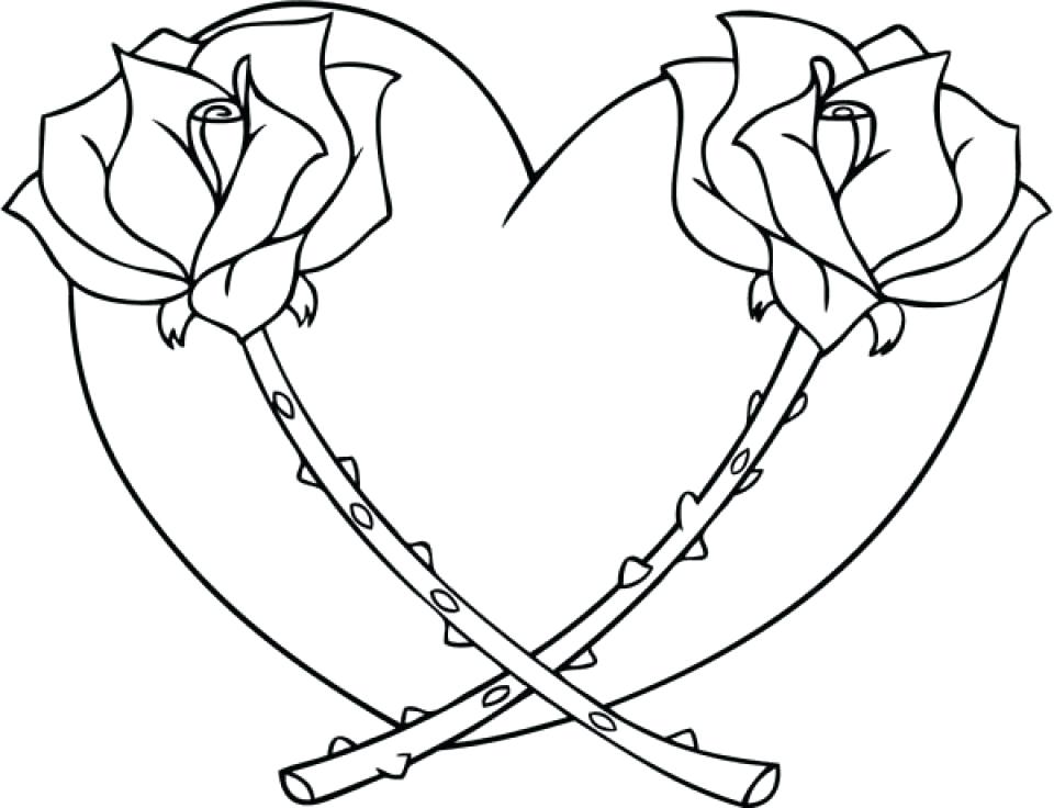 960x736 Heart Coloring Page Hearts Coloring Pages Printable Human Heart