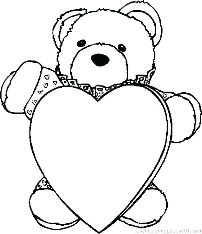 650x753 Lovely Human Heart Coloring Pages Free Download Simple Printable