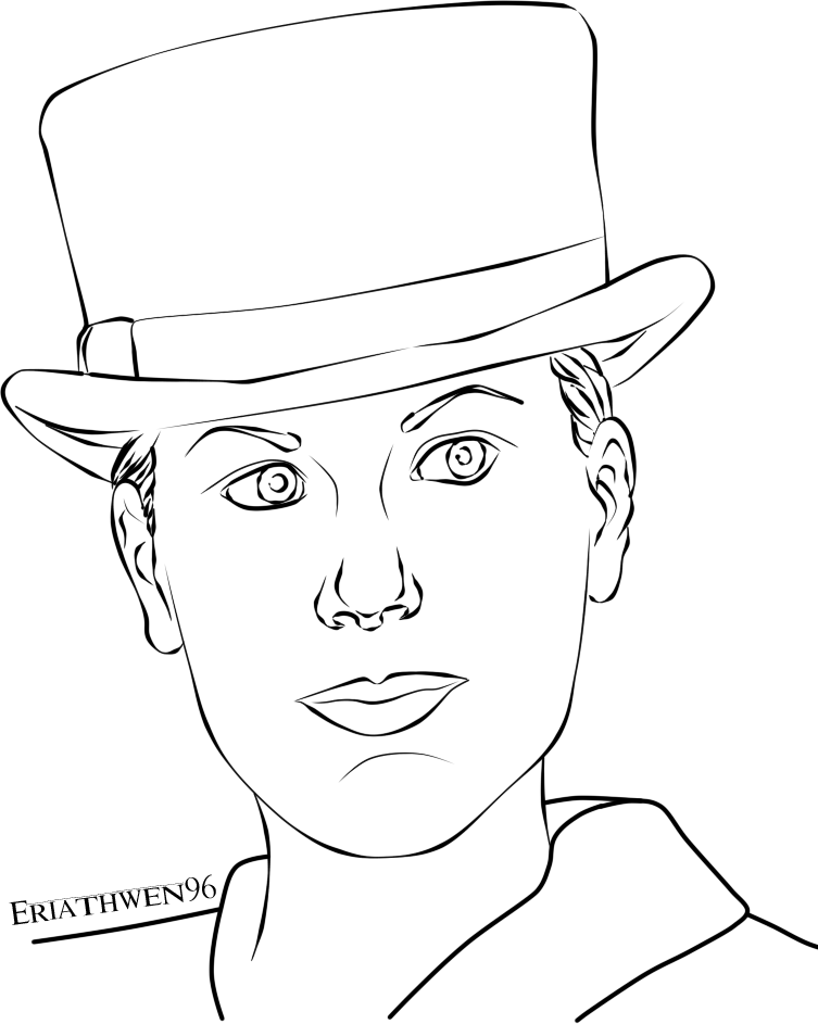 753x943 Human Line Art By Eriathwen96