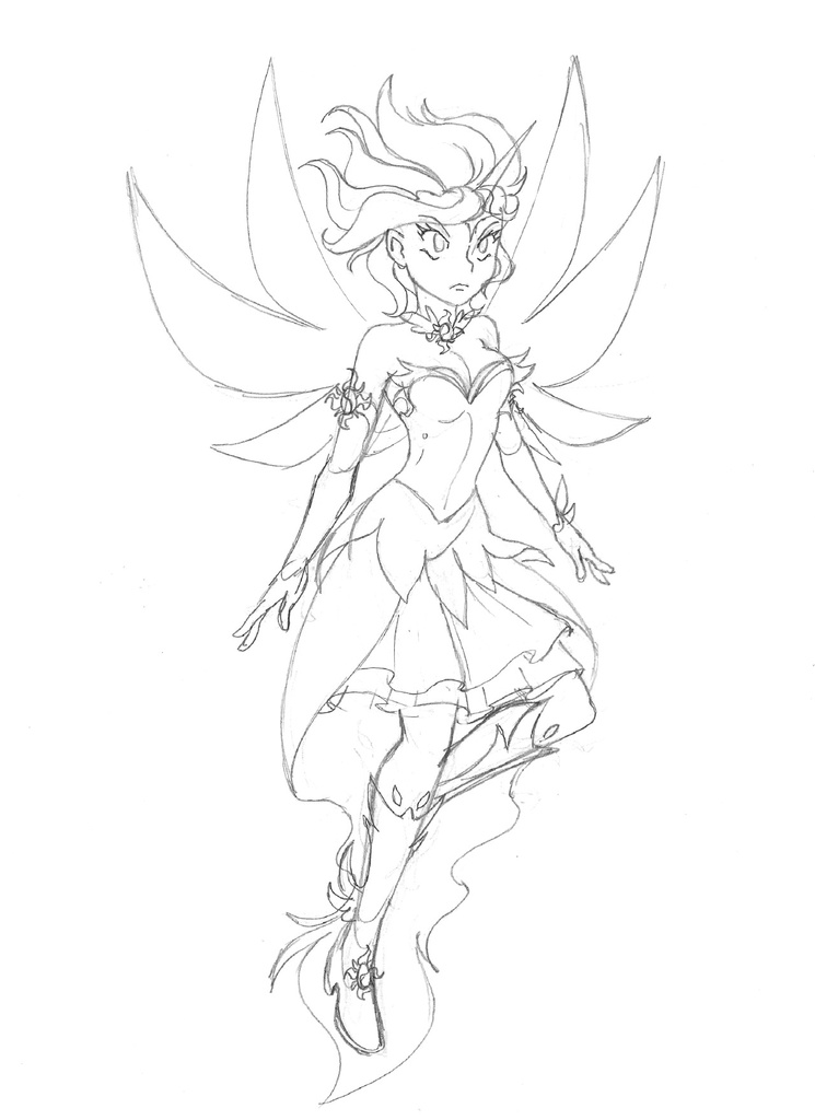 Human Pencil Drawing