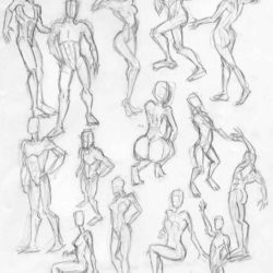 250x250 Human Drawing, Pencil, Sketch, Colorful, Realistic Art Images