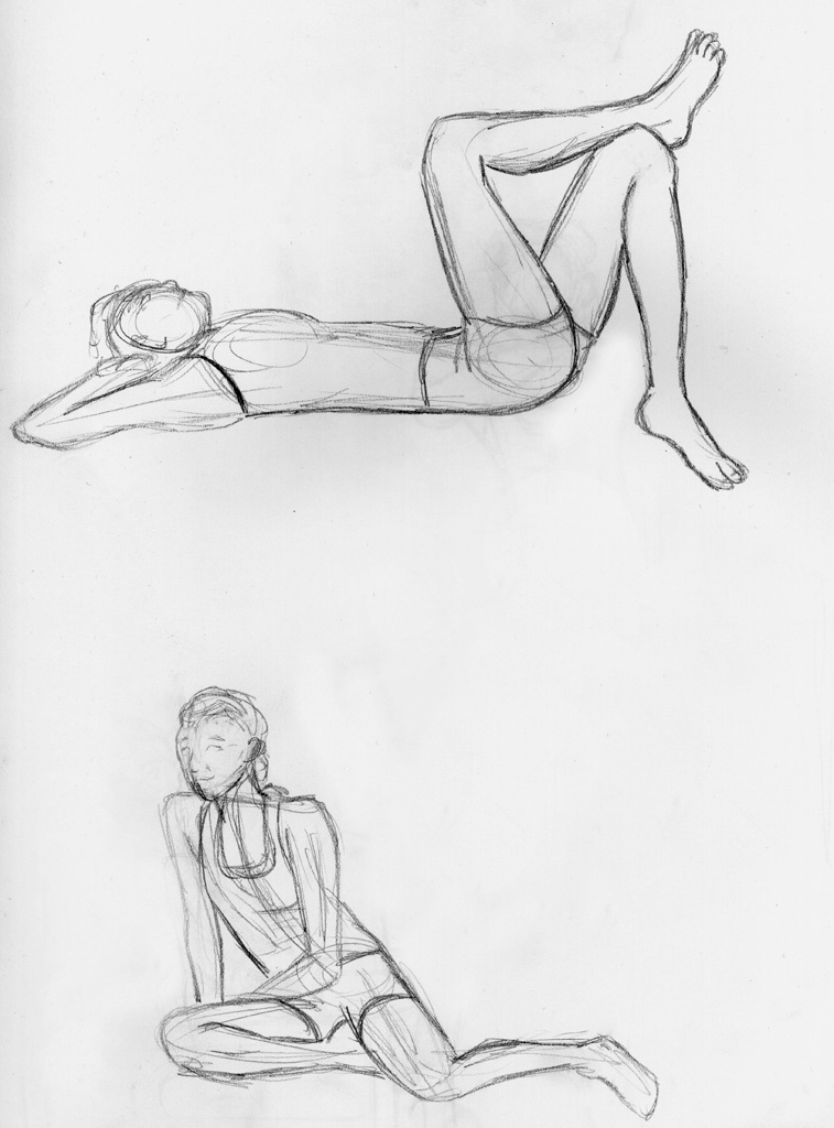 757x1024 Human Pencil Sketch 1 By Shibalove