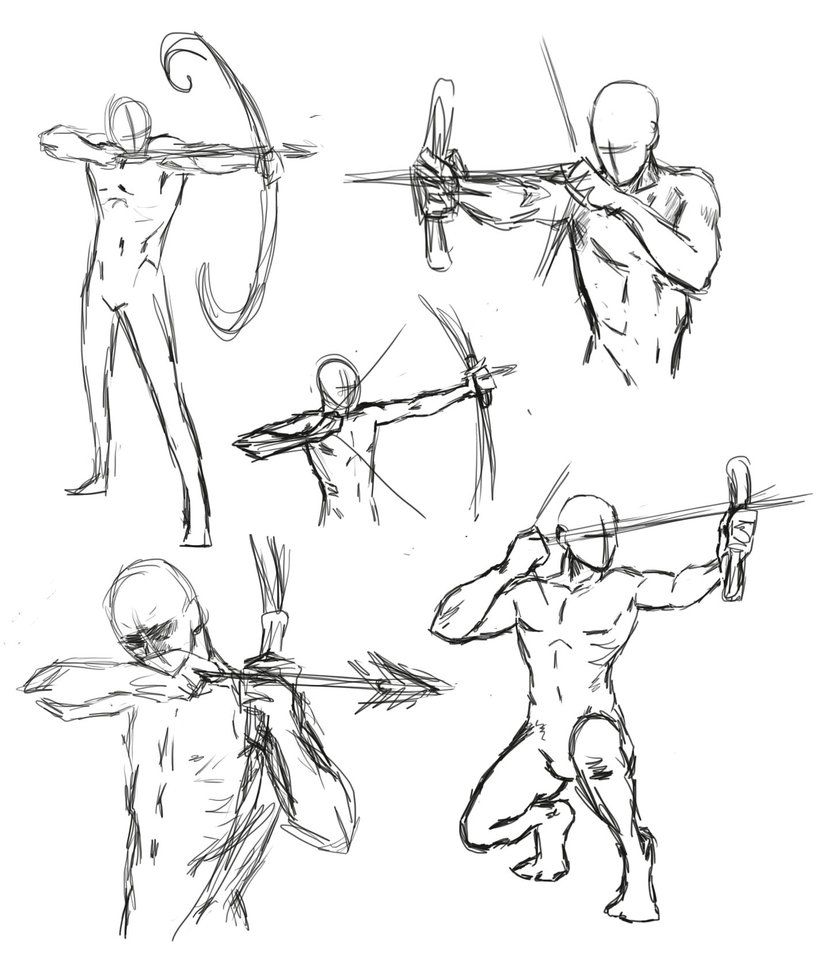830x962 Drawing Bow Poses By Thealtimate On Ideas + How