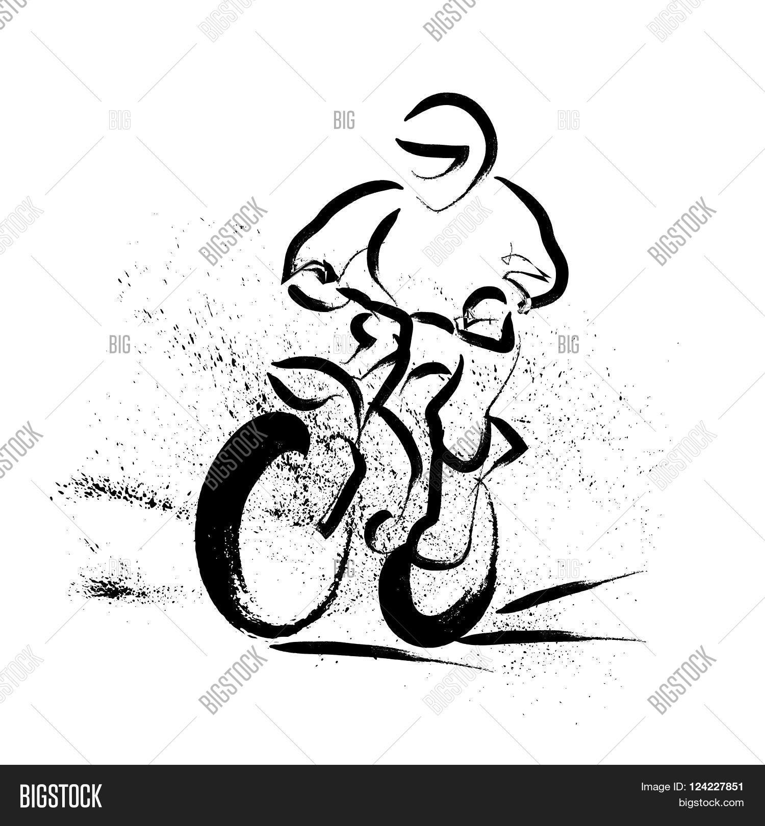 1500x1620 Hand Drawn Sportsman Silhouette Vector Amp Photo Bigstock