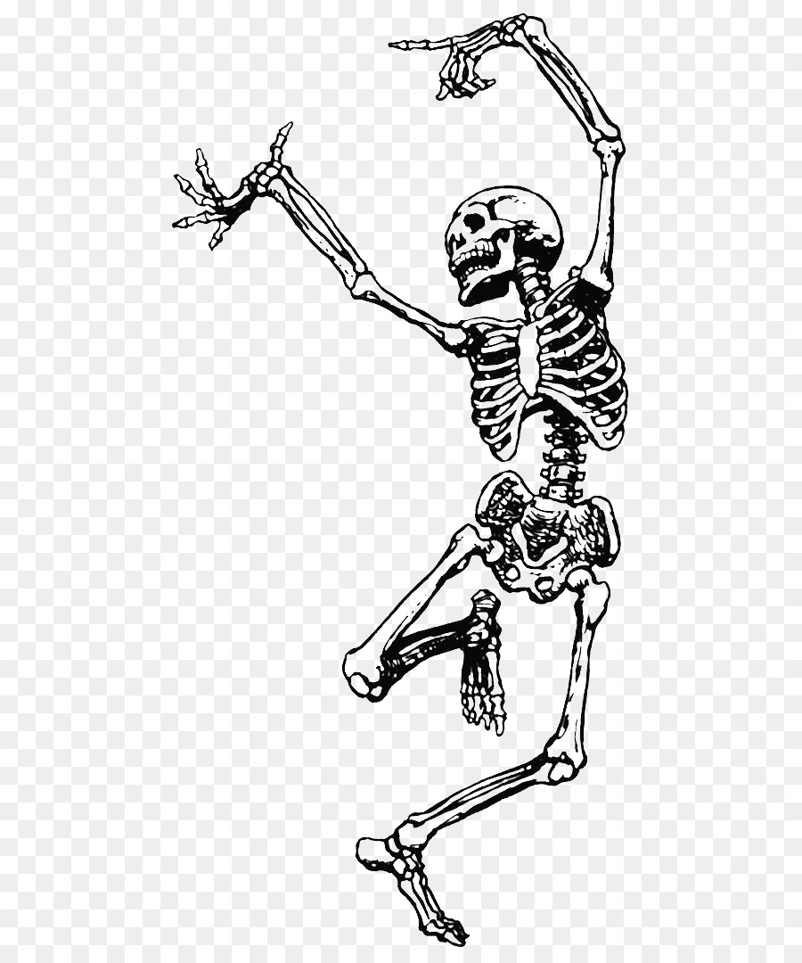 900x1080 Human Skeleton Dance Skull Clip Art